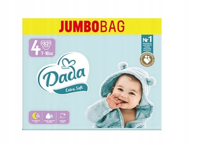 pieluchy dada extra soft czy dada extra care