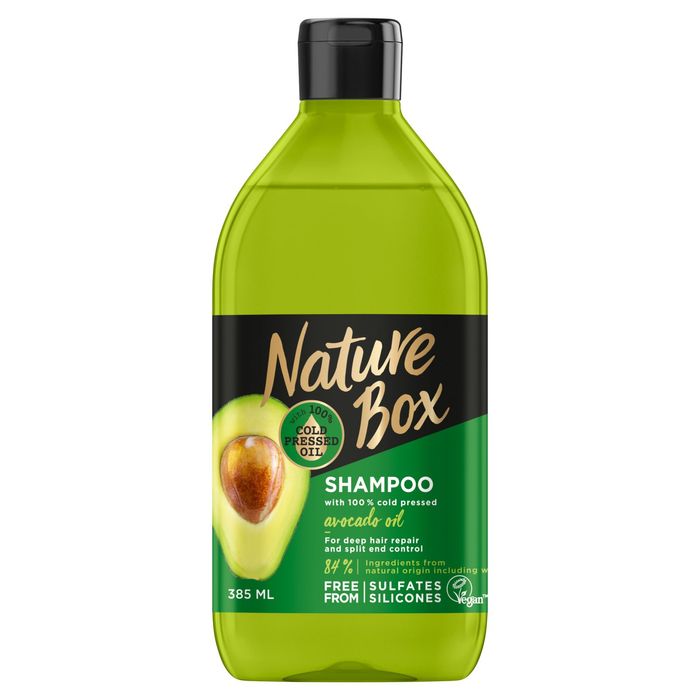 nature box avocado oil 385ml szampon do włosów