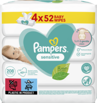 pampers sensitive chusteczki test