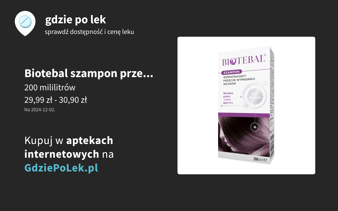 apteka gemini biotebal szampon