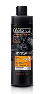 bielenda carbo detox hair shampoo szampon węglowy do włosów włosy