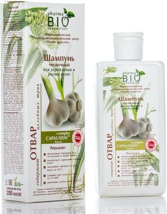 pharmabio szampon czosnkowy wzmacniający 200ml