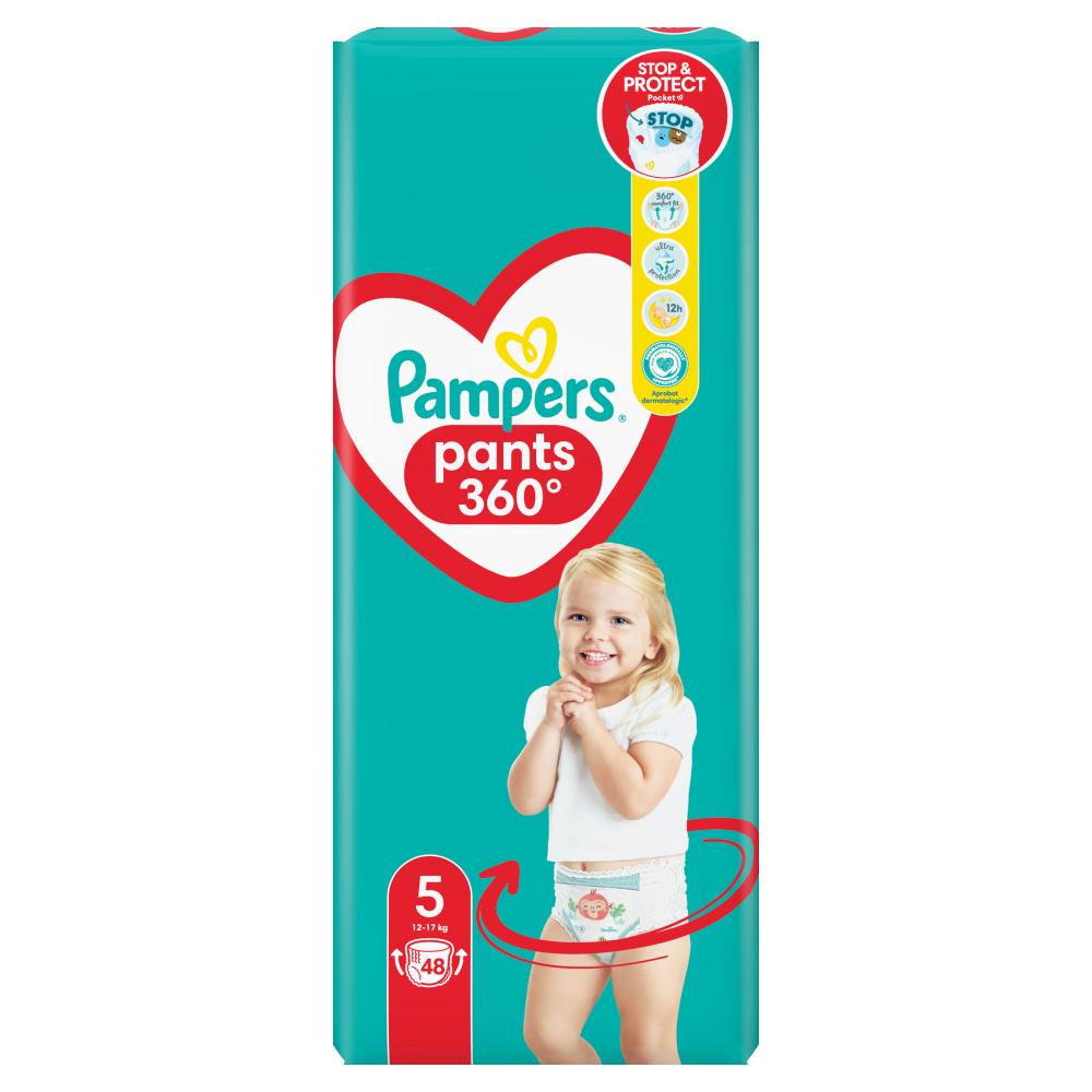 pieluchomajtki pampers pants 5 mega box j