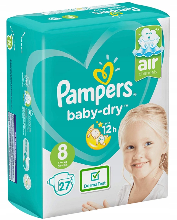 pieluchy pampers 8