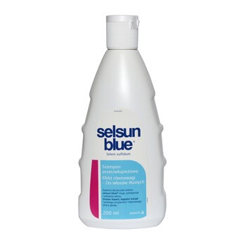 selsun blue szampon do włosów tłustych 200ml