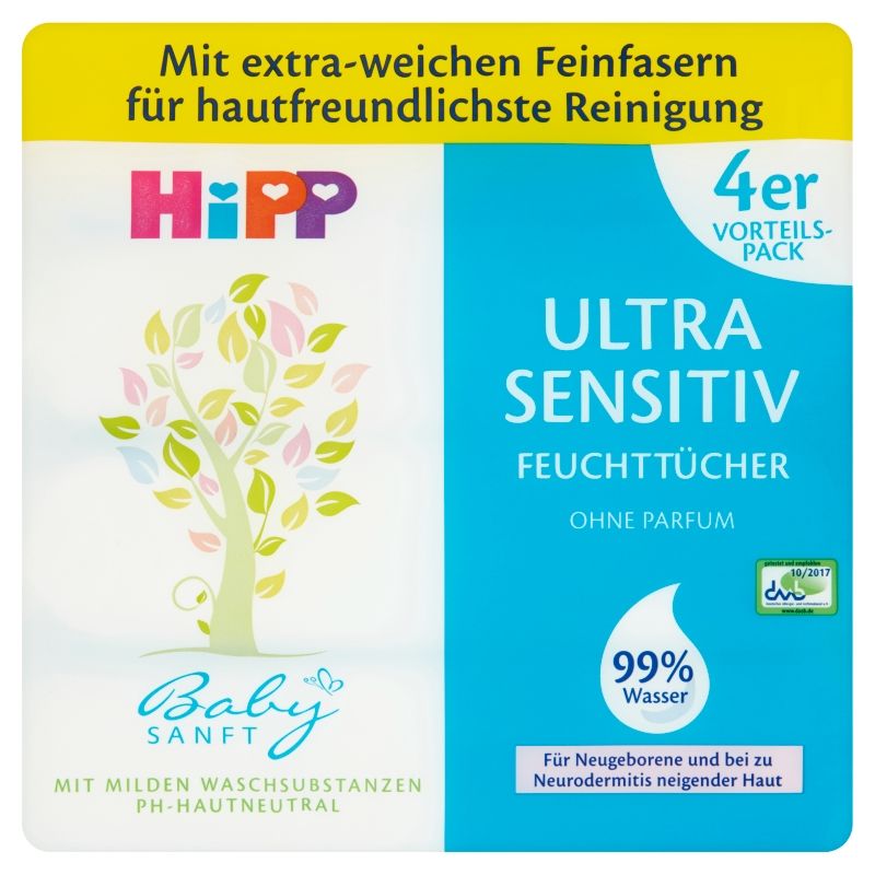 chusteczki nawilżane hipp ultra sensitive rossmann