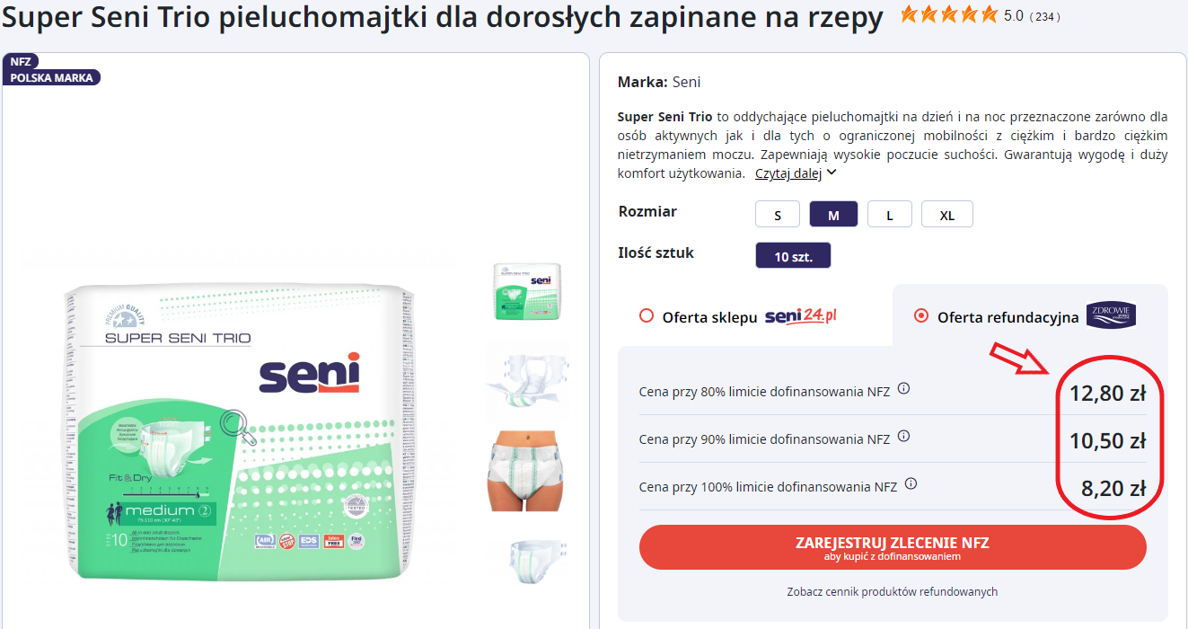 mgr farmacji wniosek na pieluchy