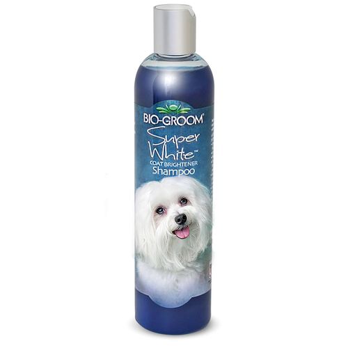 bio-groom super white 355 ml szampon rozjaśniający biały kolor