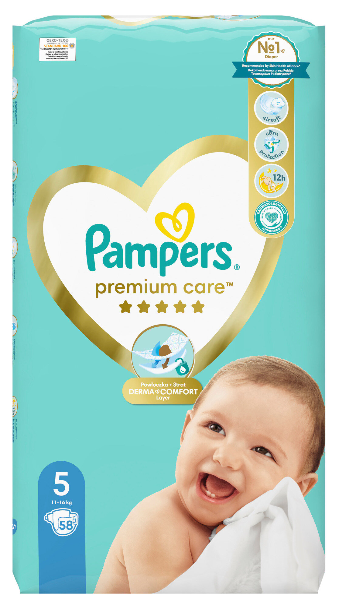 pampers premium care 1 88 sztuk cena