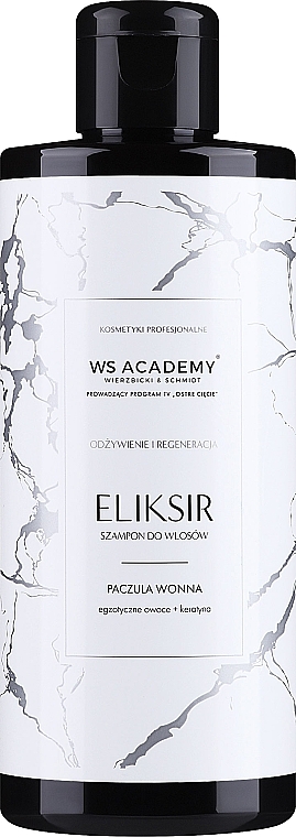 ws academy ws academy_patchouli elixir wash szampon do włosów paczula