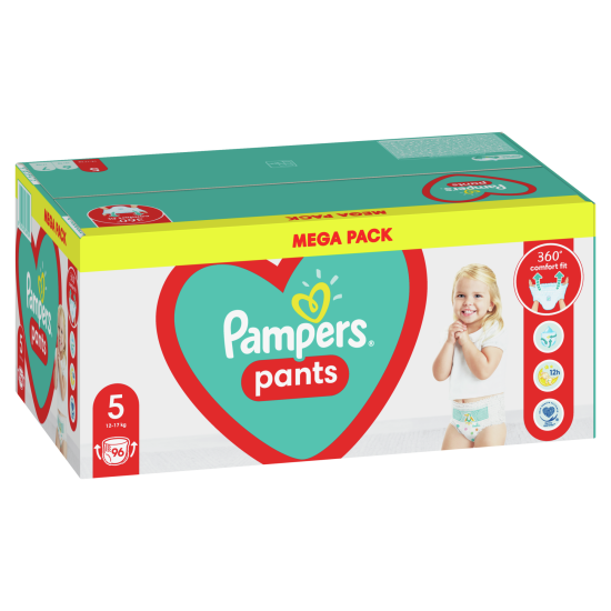 pampers pants 5 junior 96szt monthly mega box