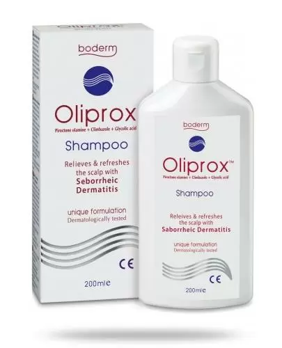 oliprox szampon oczyszczający w łojotokowym zapaleniu skóry 200 ml