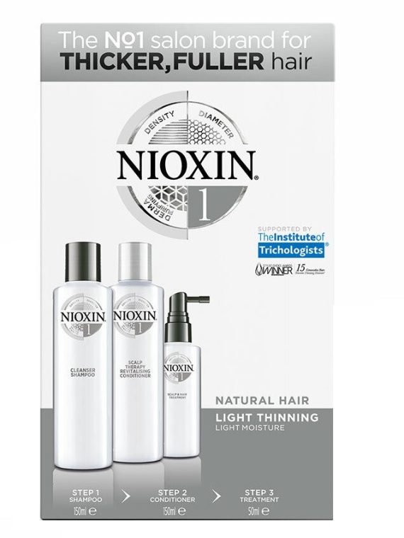 nioxin system 2 szampon 150 ml i odżywka nioxin