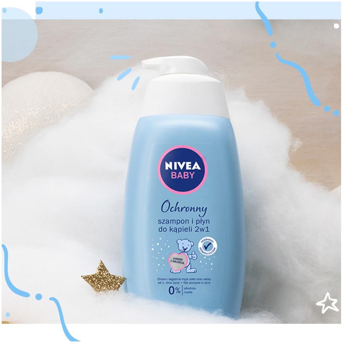 nivea baby łagodny szampon i płyn do kąpieli 2w1 opinie