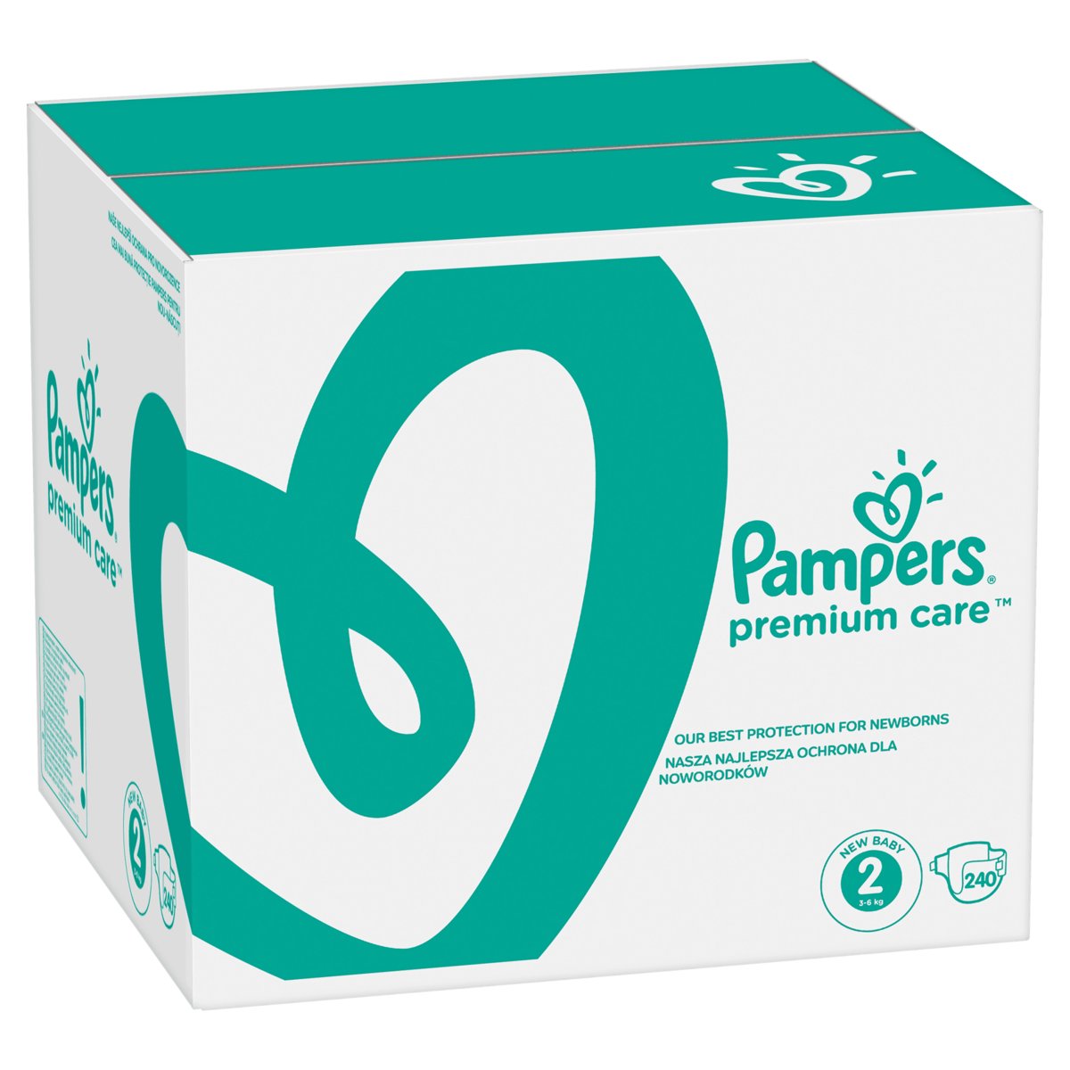 pampers pieluchy premium care 2 mini 240 sztuk