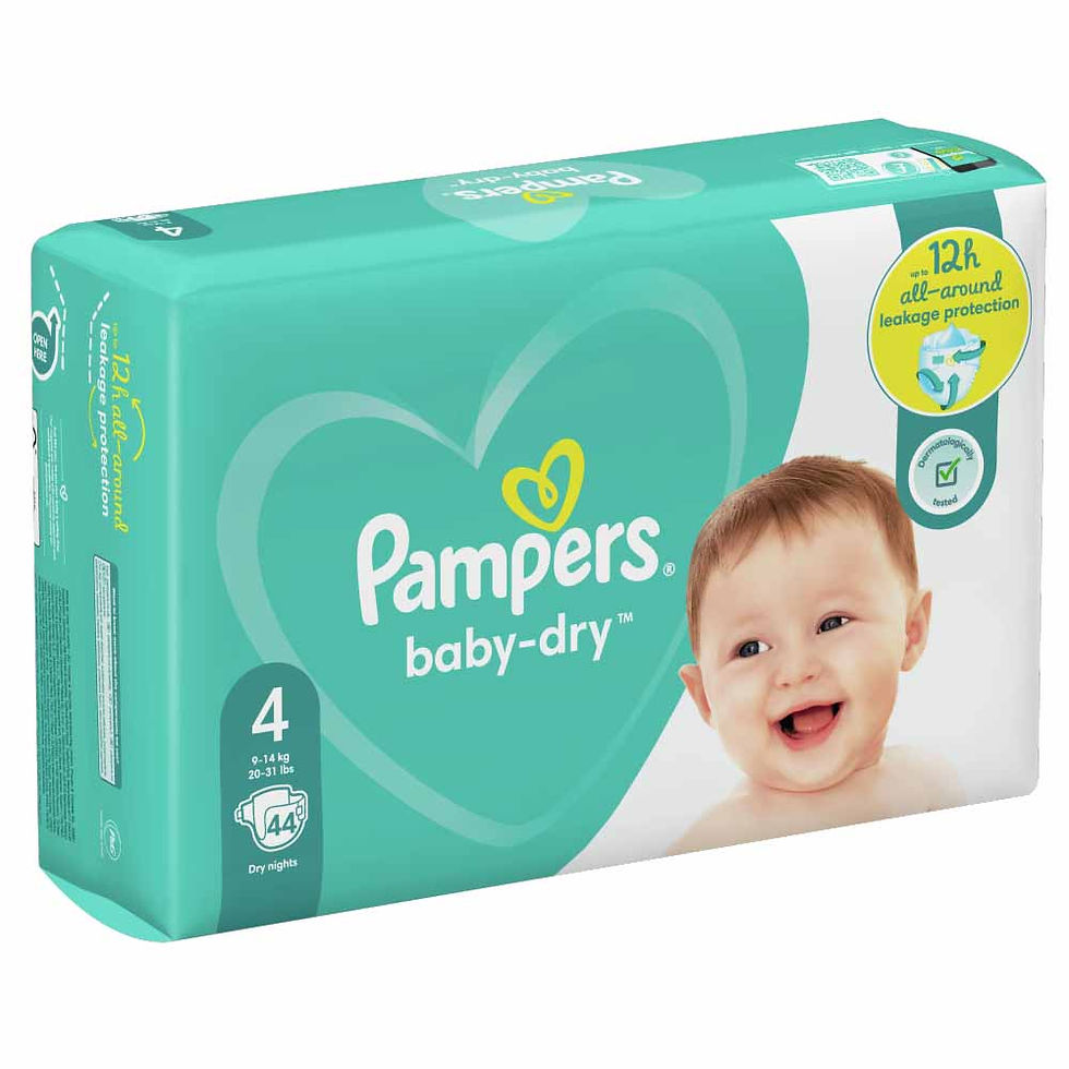 pampers 4+ 12h