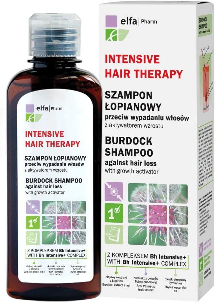 szampon lopianowy intensive hair therapy