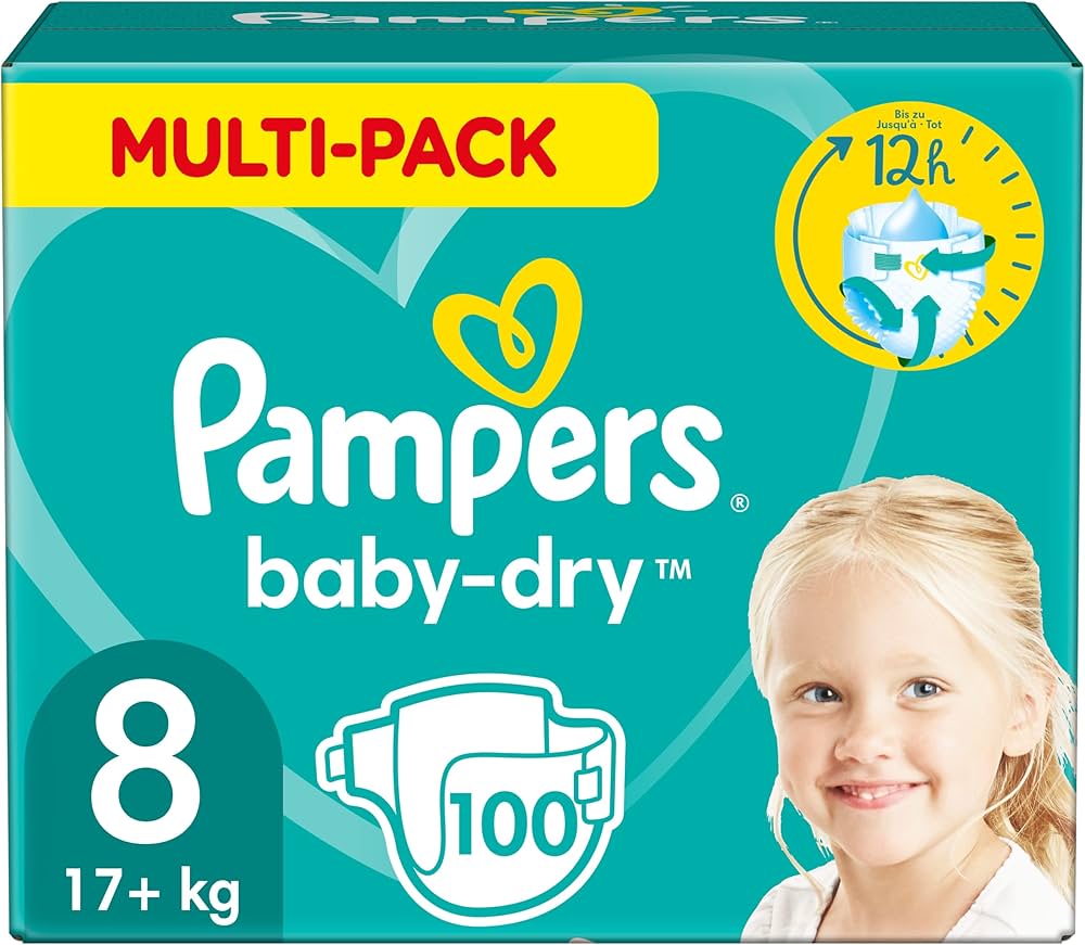 pampers active dry 1 100 szt