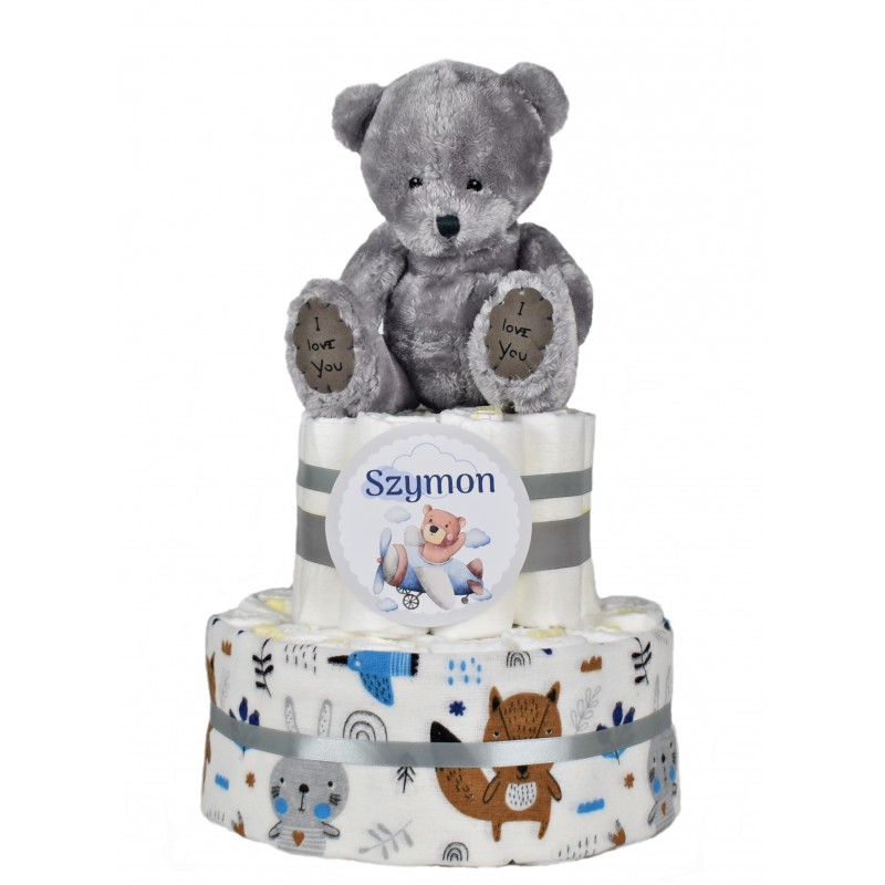 tort z pieluch pampers