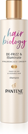 pantene hair biology de frizz & illuminate szampon