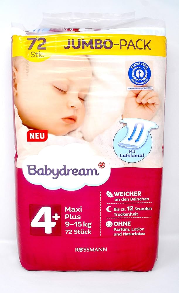 rossmann produkty pieluchy babydream 4+