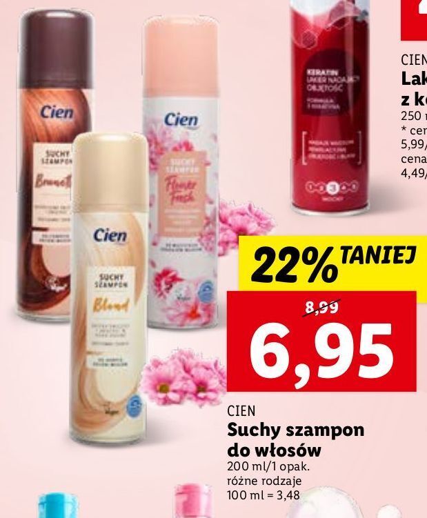 suchy szampon lidl cena