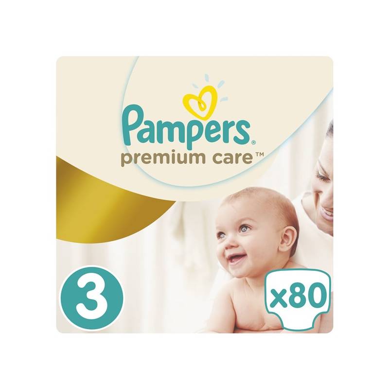 pampers premium care 3 80szt