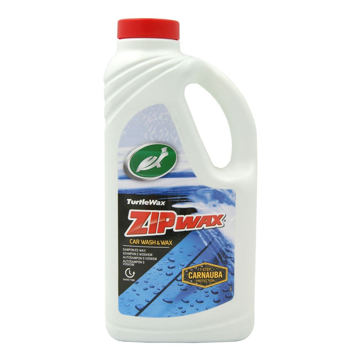 szampon samochodowy z woskiem turtle zip wax 1l