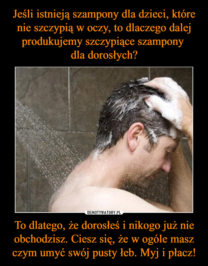 szampon dla dzieci nie szczypiacy