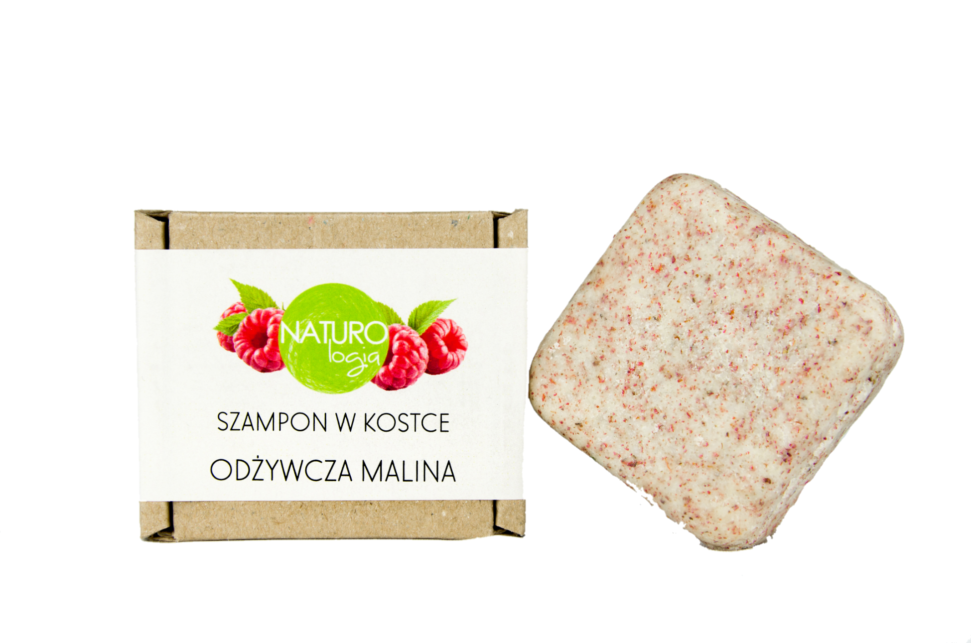 naturologia szampon w kostce odżywcza malina napieknewlosy