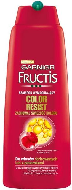 szampon garnier czerwony