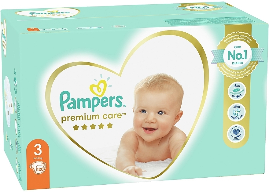 pampers premium care 3 68sztuk