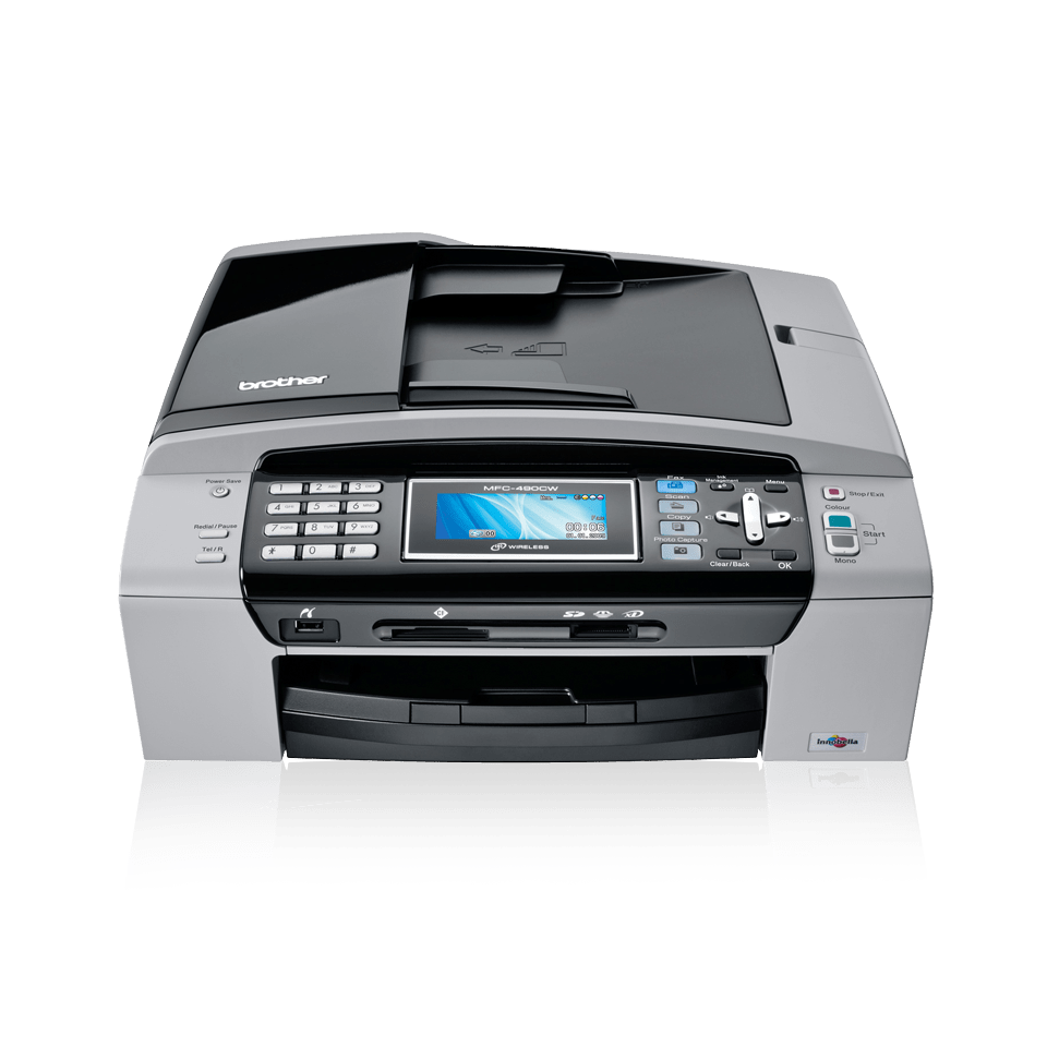 brother reset pampers mfc-490cw