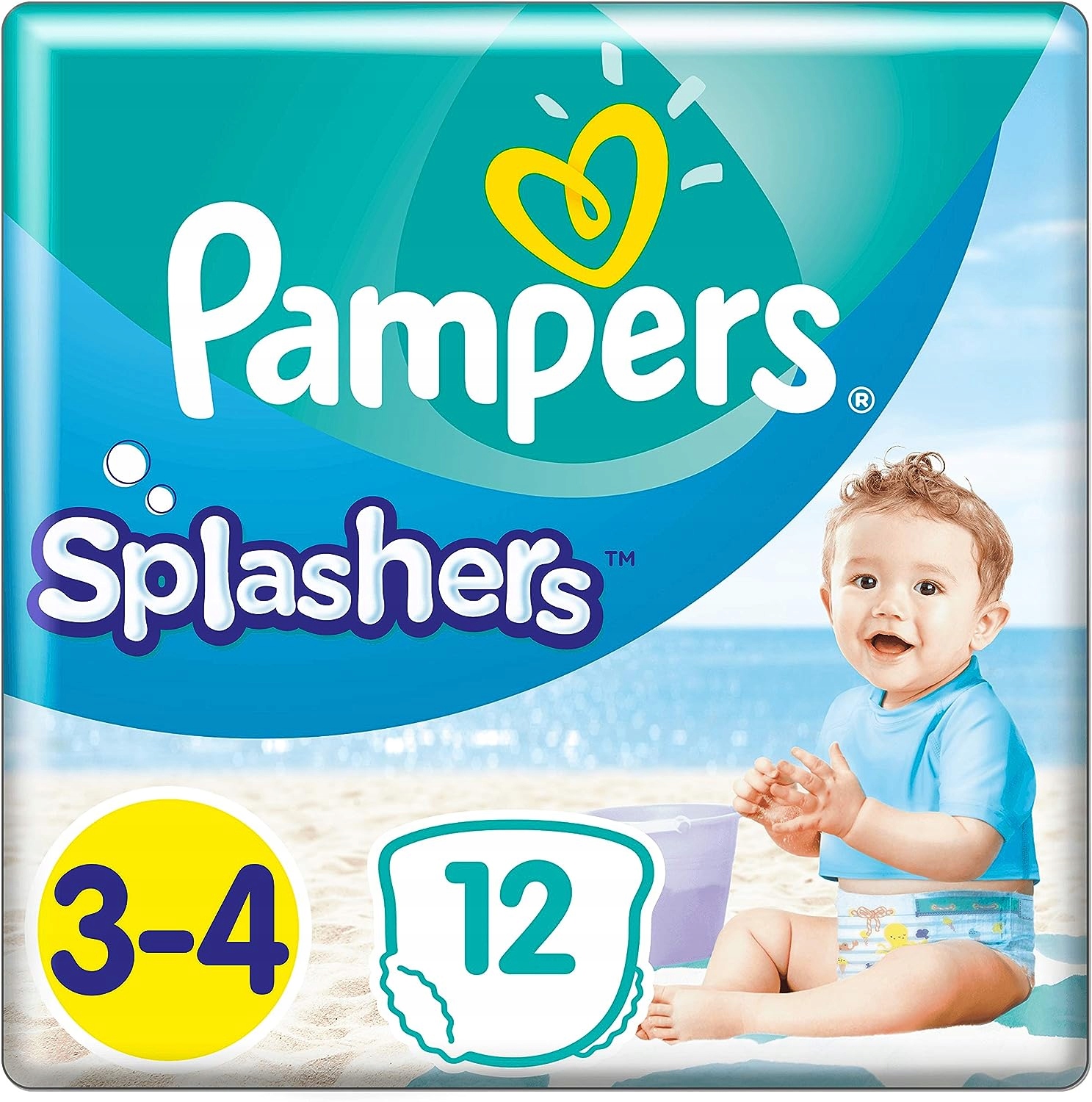 kąpiel dziecka pampers