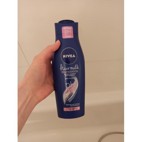 nivea hair milk szampon wizaz