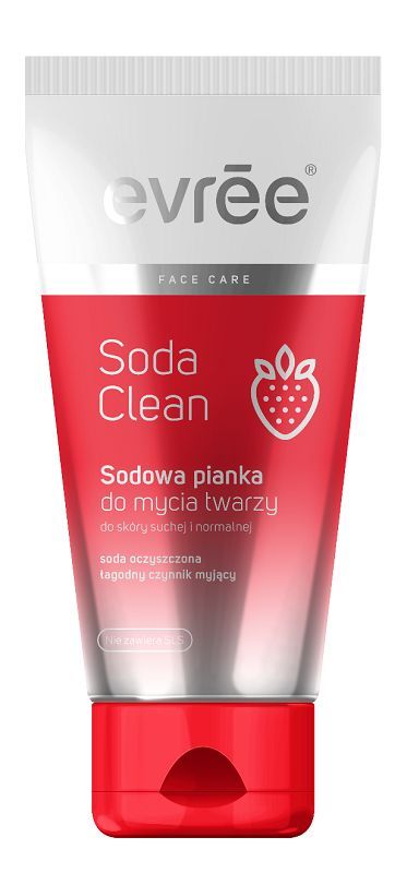 evree soda clean pianka do mycia twarzy