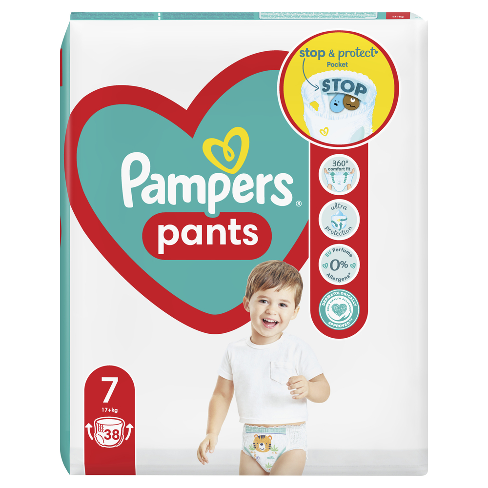 pampers pieluchomajtki 7