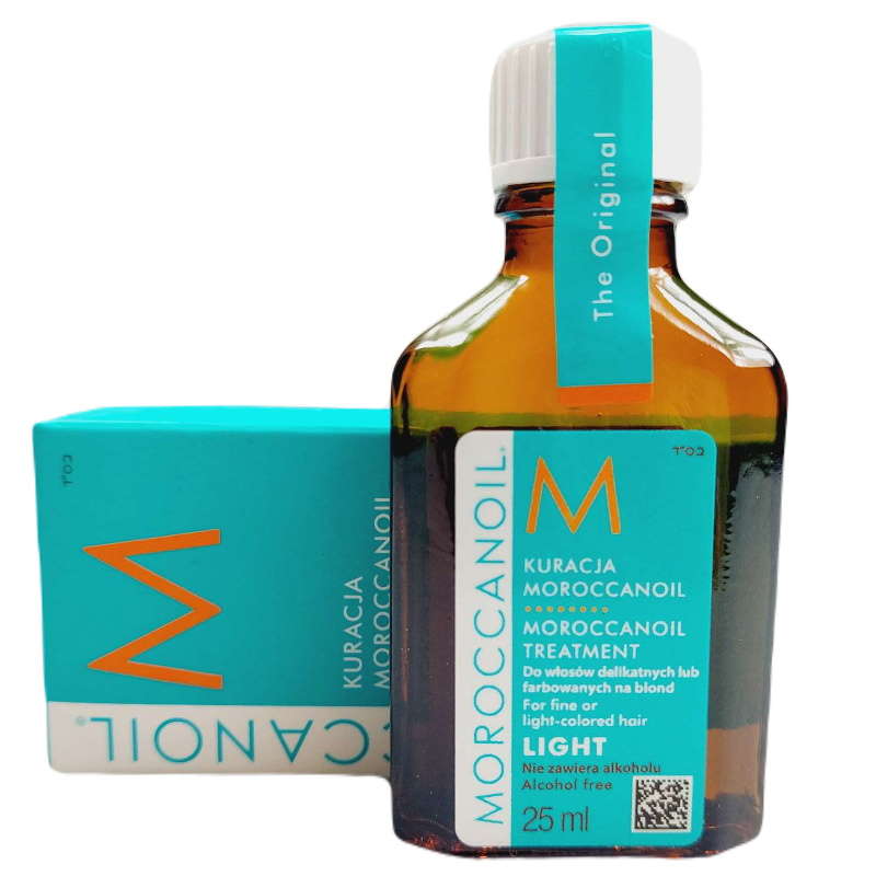 moroccanoil olejek do włosów jasnych