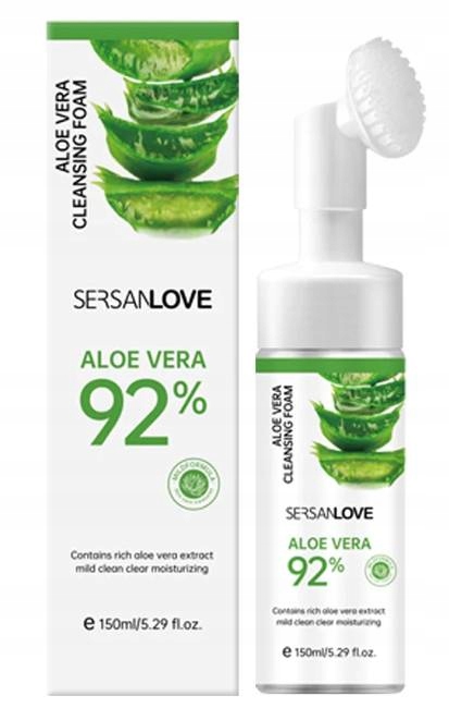 pianka do mycia twarzy all about aloe opinie