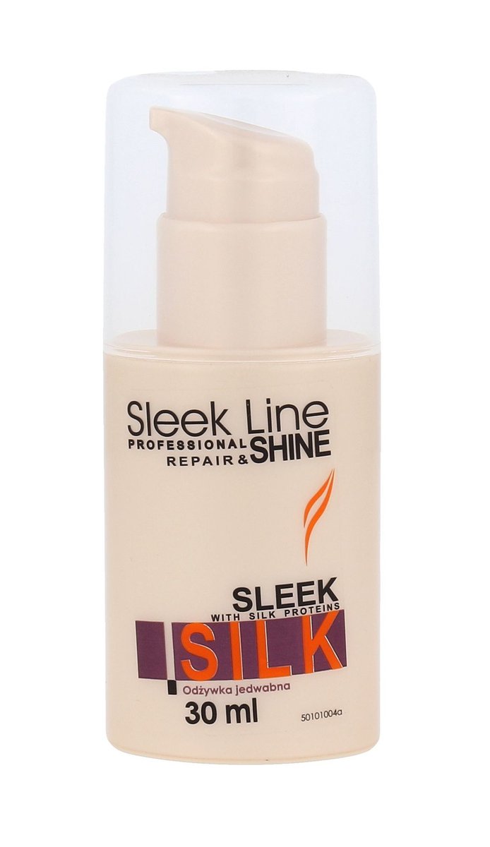 odżywka jedwabna do włosów sleek line