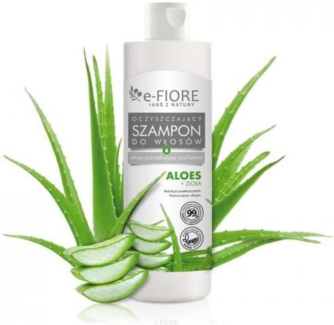 aloe vera oczyszczający szampon odbudowujący do włosów kwc