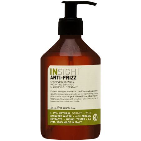 insight anti-frizz szampon nawadniający 400 ml