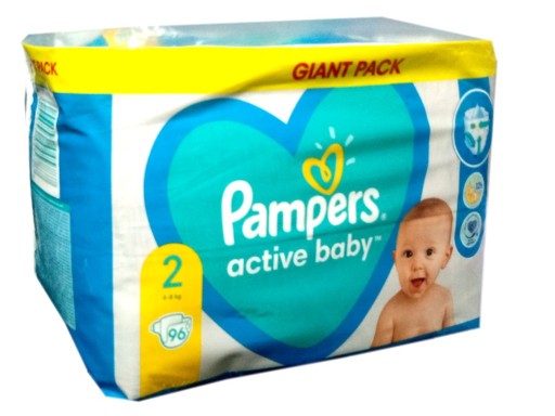 pampers active baby 2 rozmiary