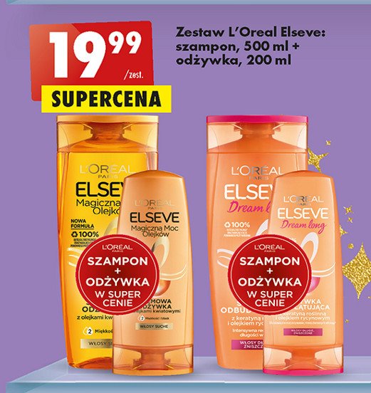 zestaw odżywka i szampon loreal magiczna