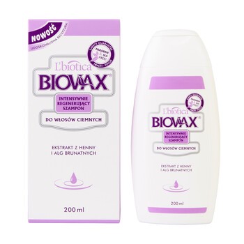 biovax szampon ciemnych