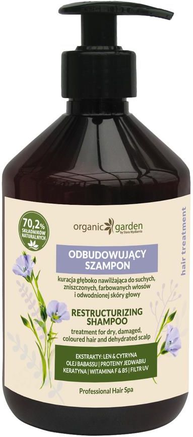 stara mydlarnia organic garden szampon odbudowujący opinie