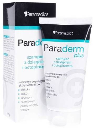 paraderm szampon z dziegciem 150ml