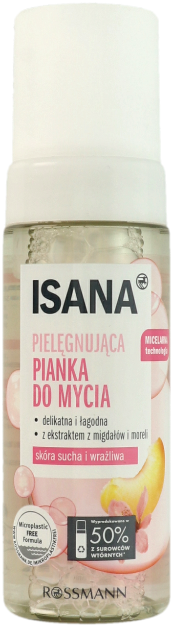 isana myjąca pianka do twarzy