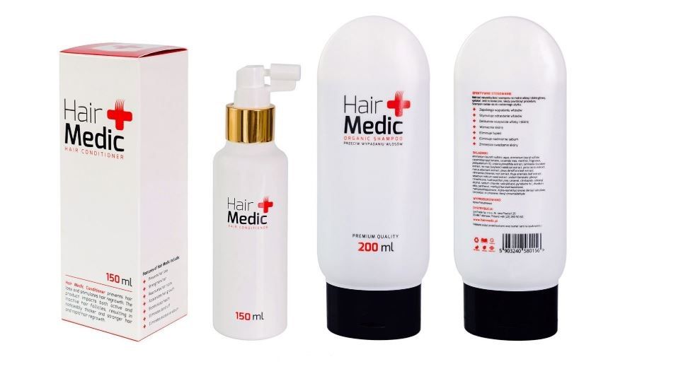 hair medic serum szampon