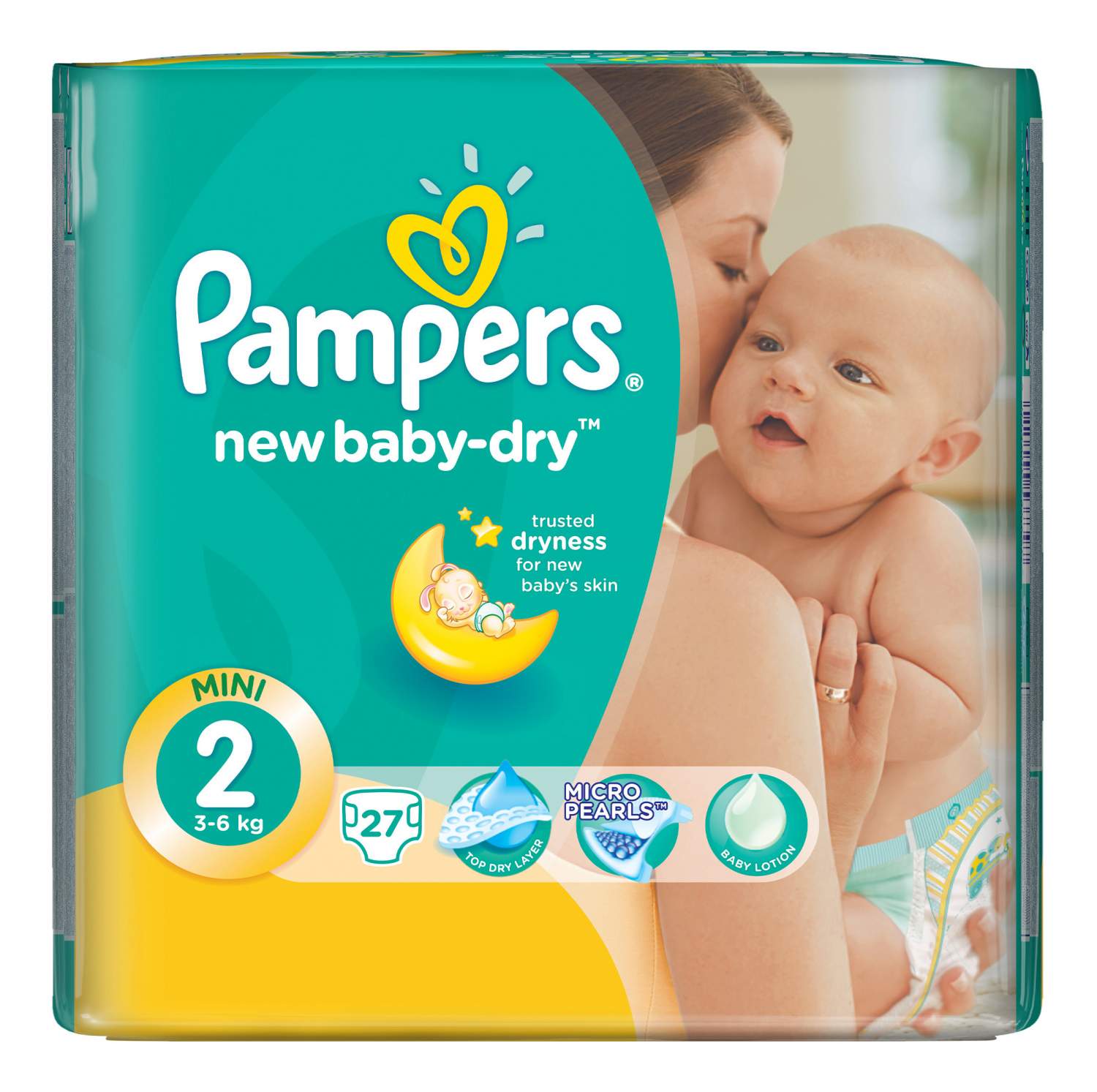 pampers new dry